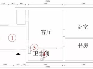 80㎡的老房子，四处墙体改造，这个家好看又好住